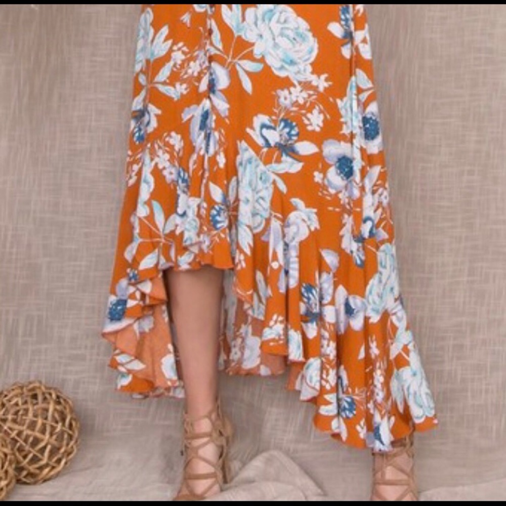 NWT Floral Maxi Dress - Picture 3 of 14